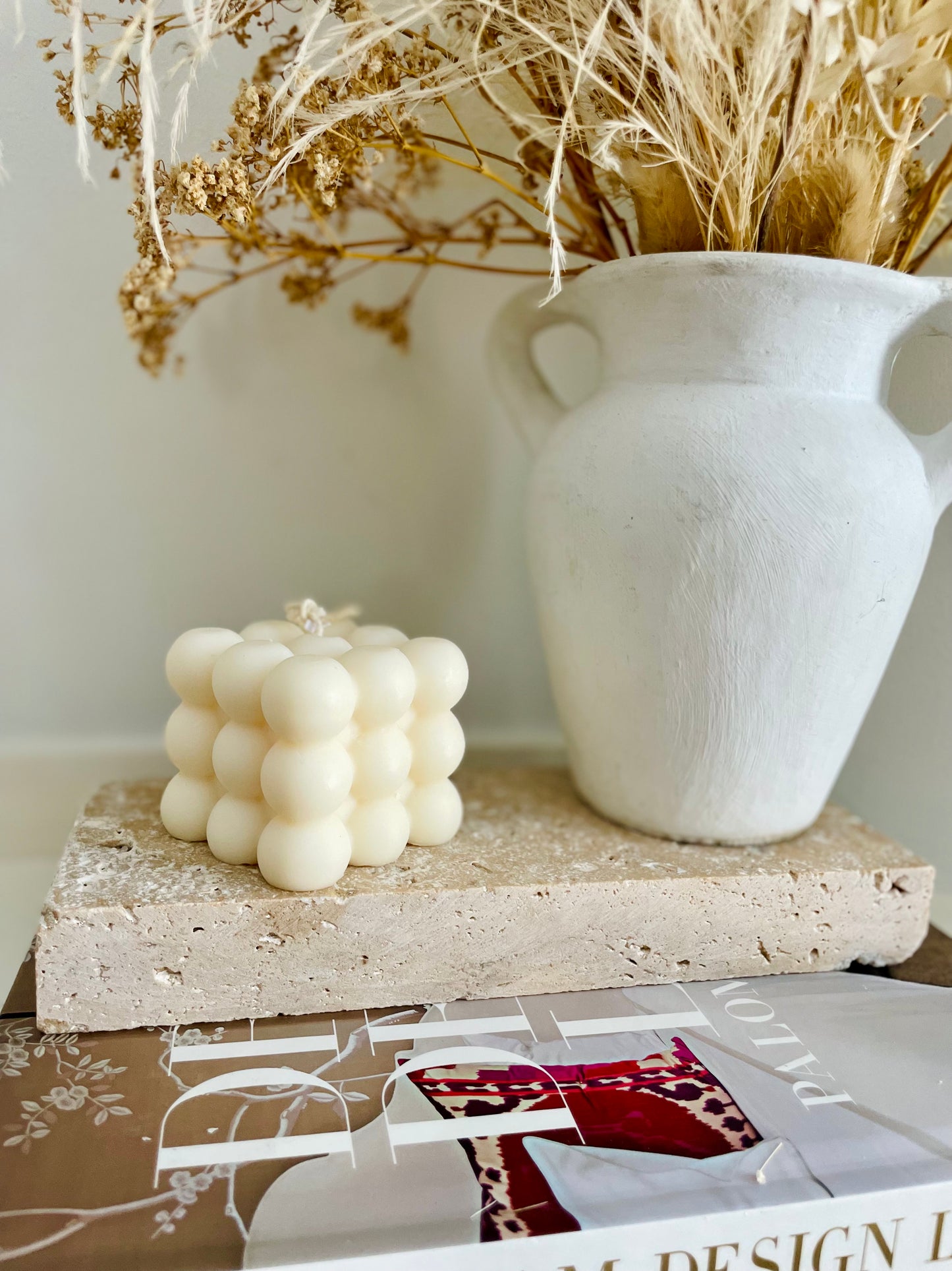 Bubble Cube Candle