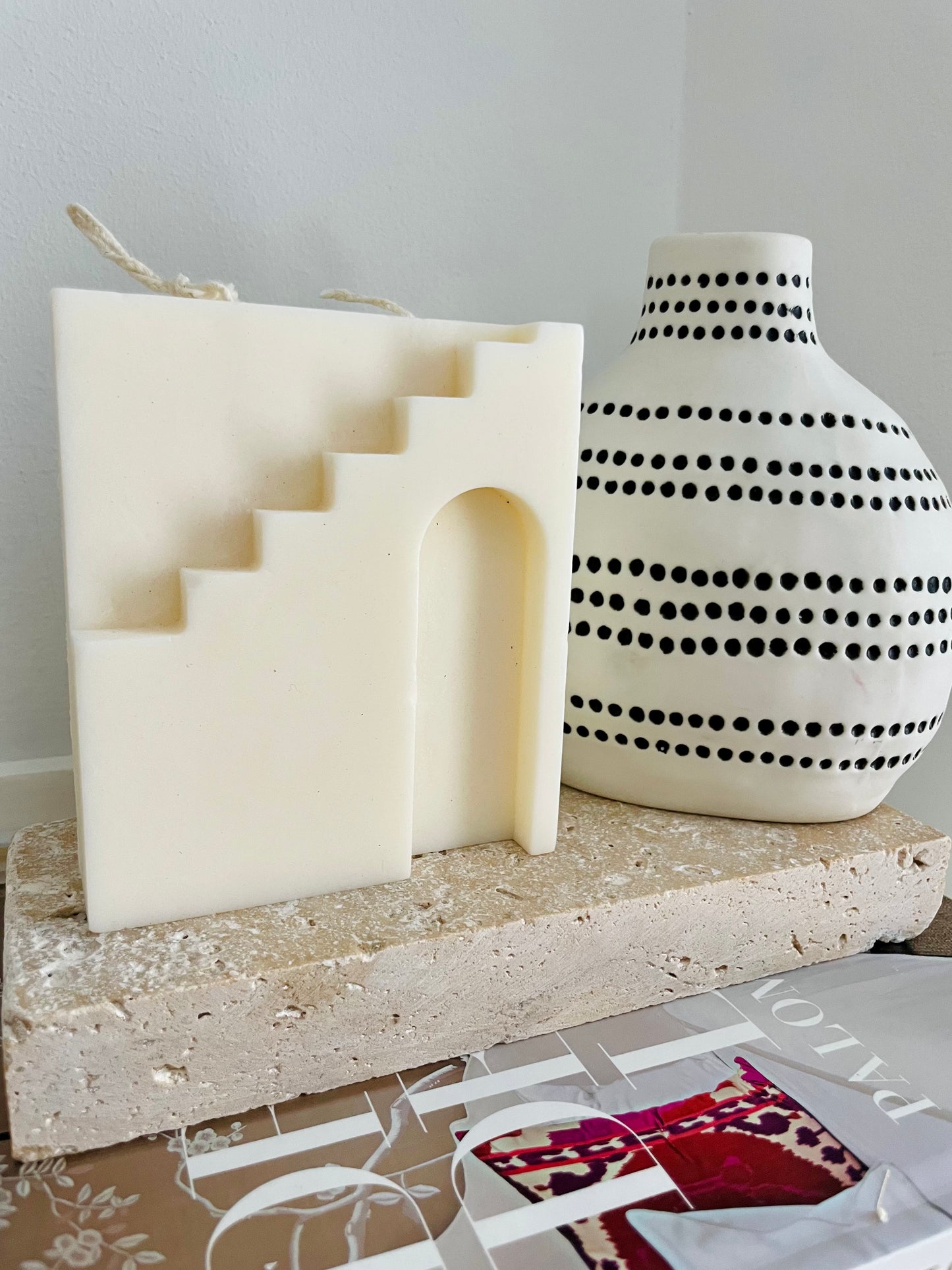 ‘The Stairs ’ Candle