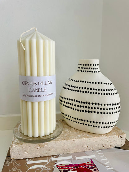 Circus Pillar Candles