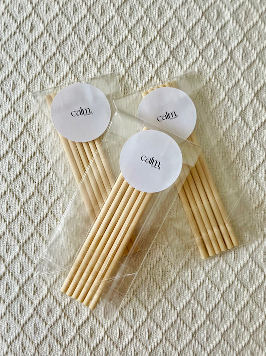 Natural Fibre Reed Sticks